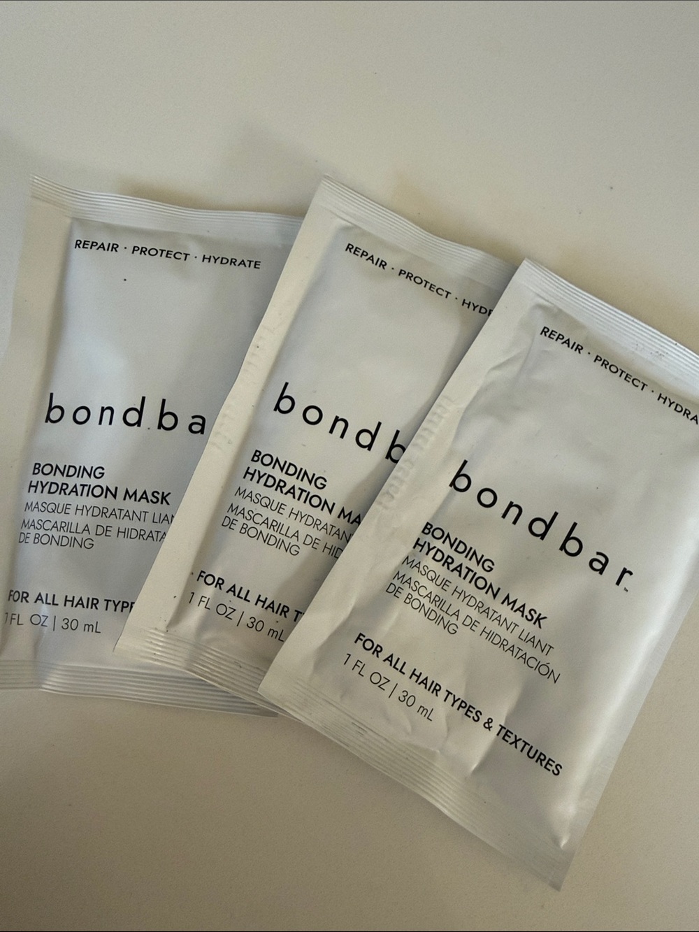 bondbar Bonding Hydration Mask - 3 1 oz White packets